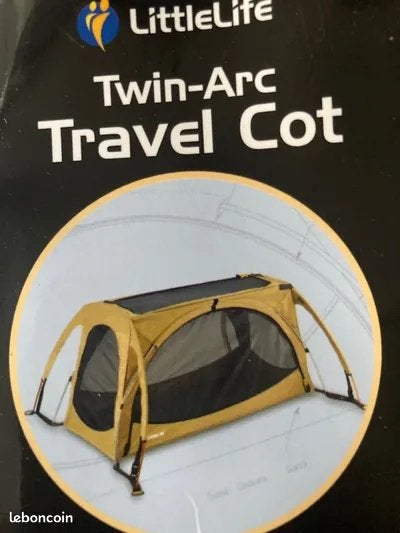 LittleLife Twin Arc Travel Cot, Ophalen of Verzenden, Gebruikt, Overige typen