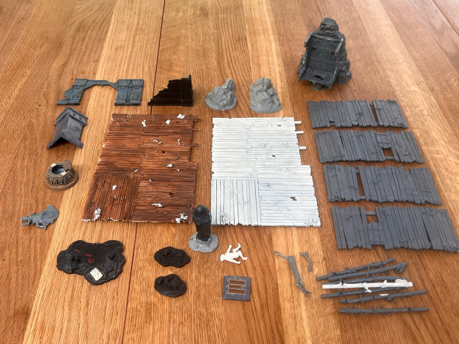 Lord of the Rings MESBG terrein en accessoires, Gebruikt, Geverfd, Toebehoren, Lord of the Rings
