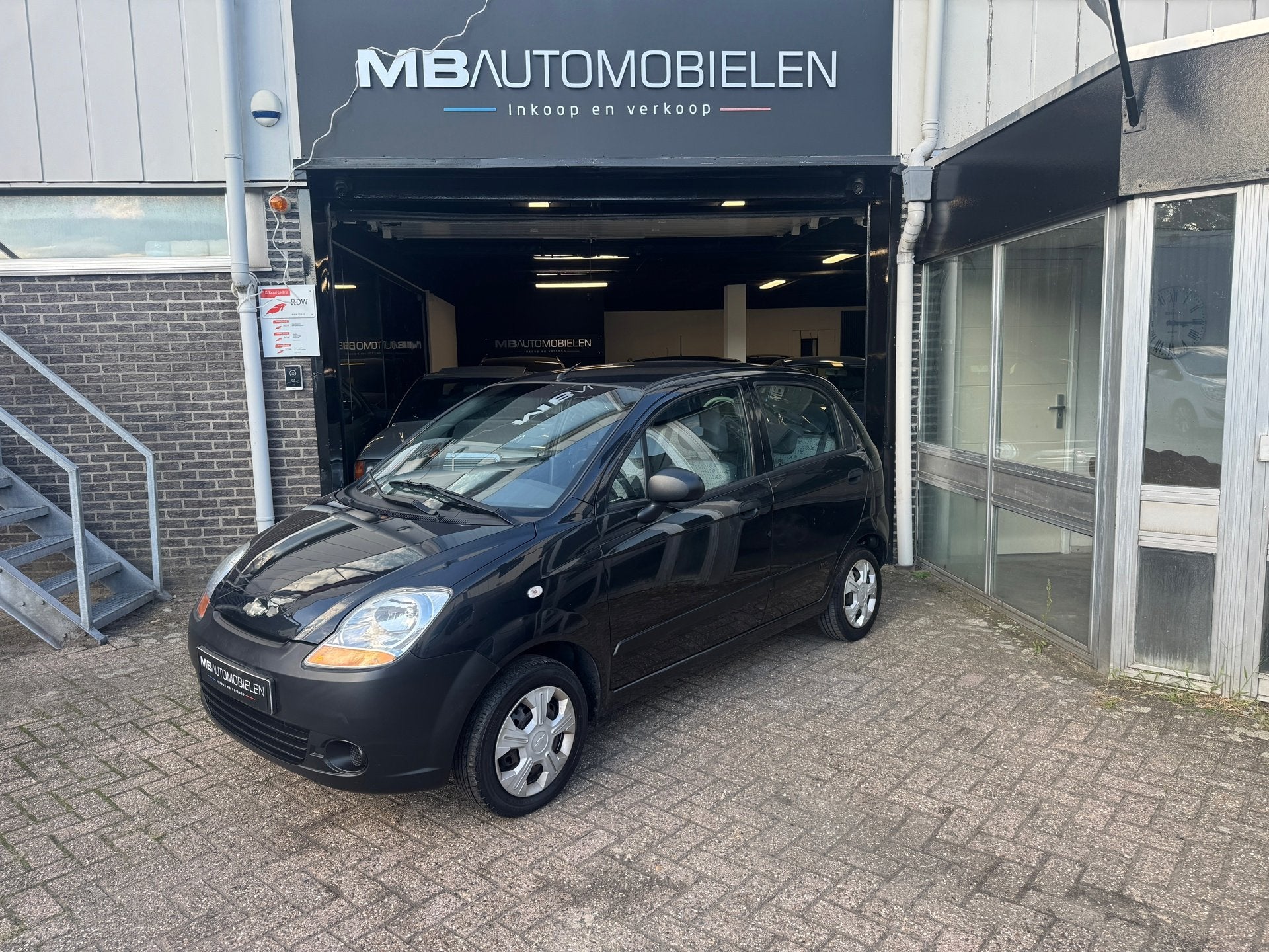 Chevrolet Matiz 0.8 Pure/5 Deurs/Nap/Apk/Zwart Metalic/85 DK, Euro 5, Gebruikt, Zwart, Origineel Nederlands