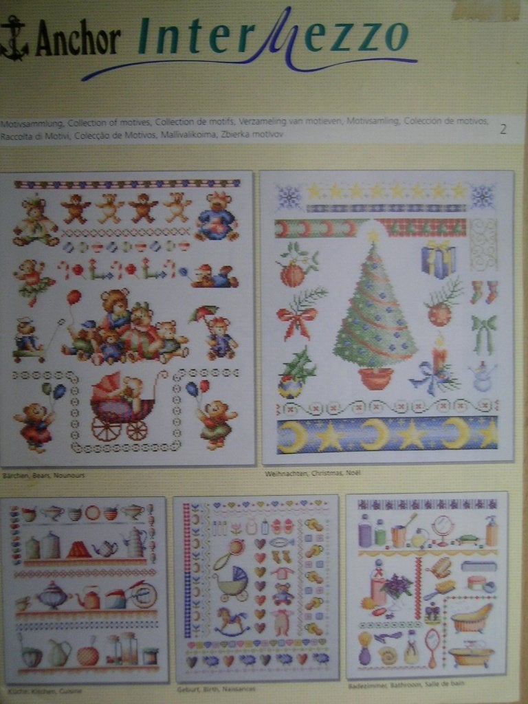 Intermezzo 2, Anchor. Verzameling van motieven. Heb ook DMC, Ophalen of Verzenden, Nieuw, Handborduren, Patroon
