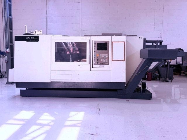 draaibank DMG CTX510Eco - 2009 - Heidenhain, Ophalen, Gebruikt, Metaaldraaibank