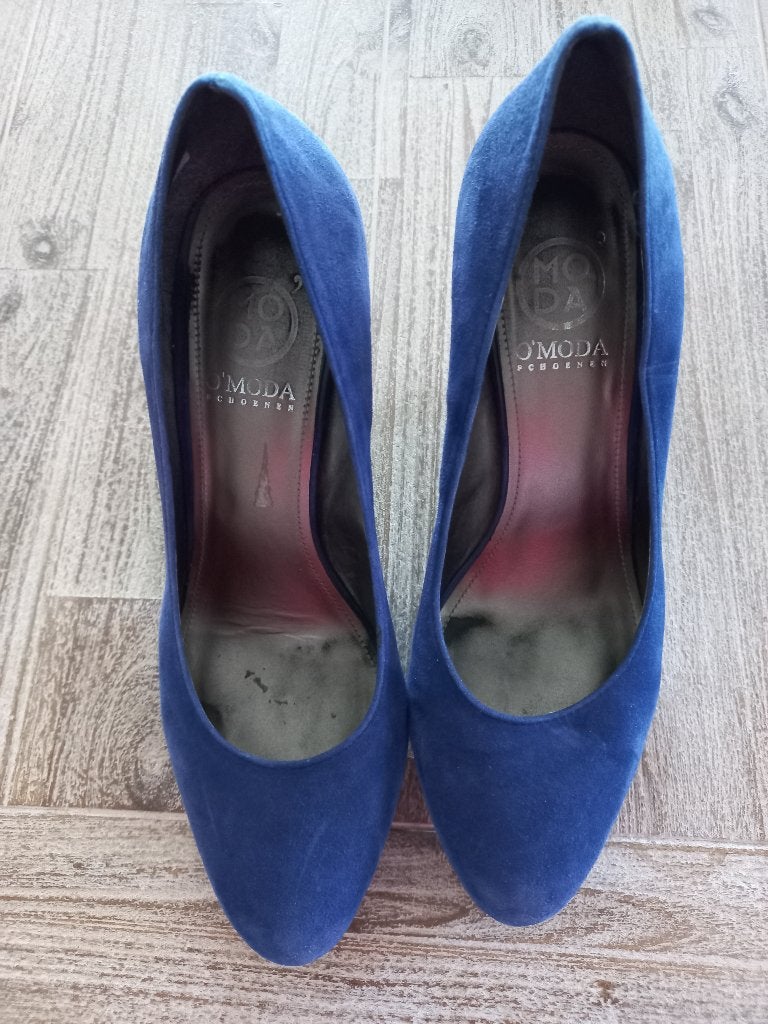 z.g.a.n. O'Moda pumps maat 41 hakhoogte 10 cm., O'Moda, Pumps, Blauw, Ophalen of Verzenden