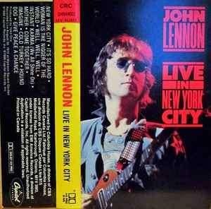 John Lennon muziek cassette Live in New York city 11 tracks, Cd's en Dvd's, Cassettebandjes, Gebruikt, Ducoso, 1 bandje, Ophalen of Verzenden