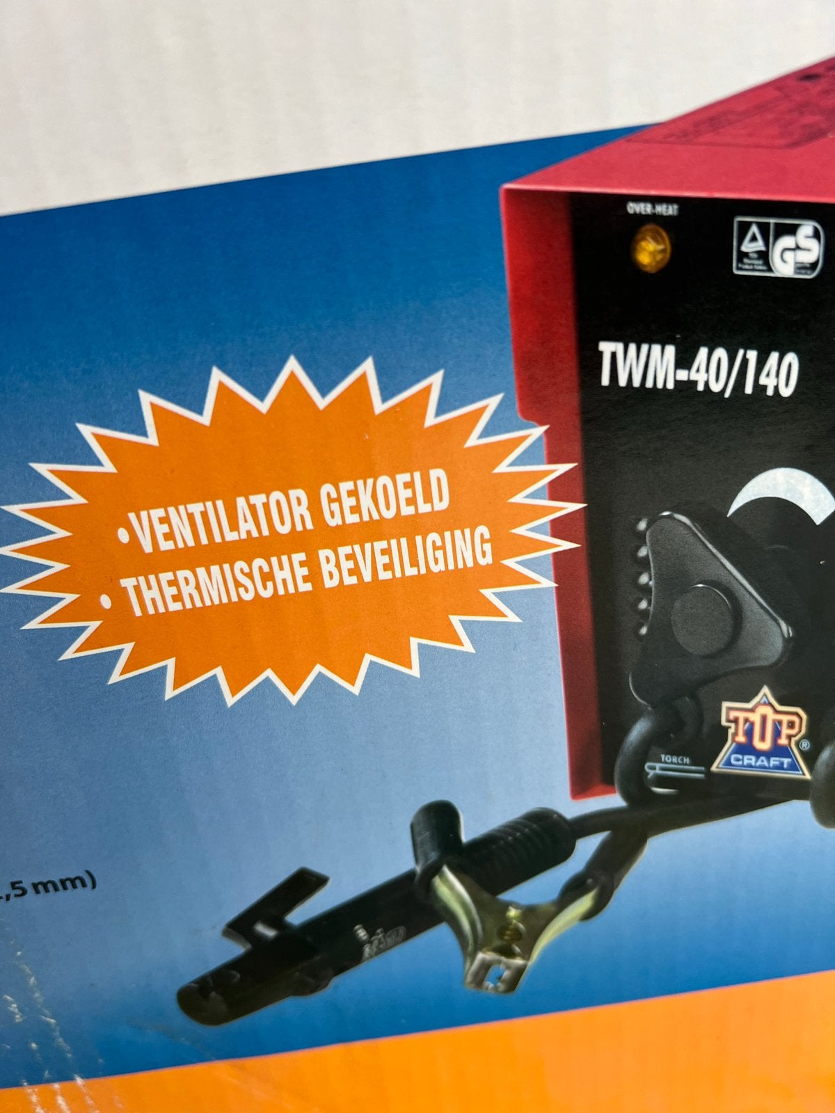 Lasapparaat TWM-40/140 - Nieuw in doos, Ophalen of Verzenden, Nieuw, 150 tot 250 ampère, Elektroden