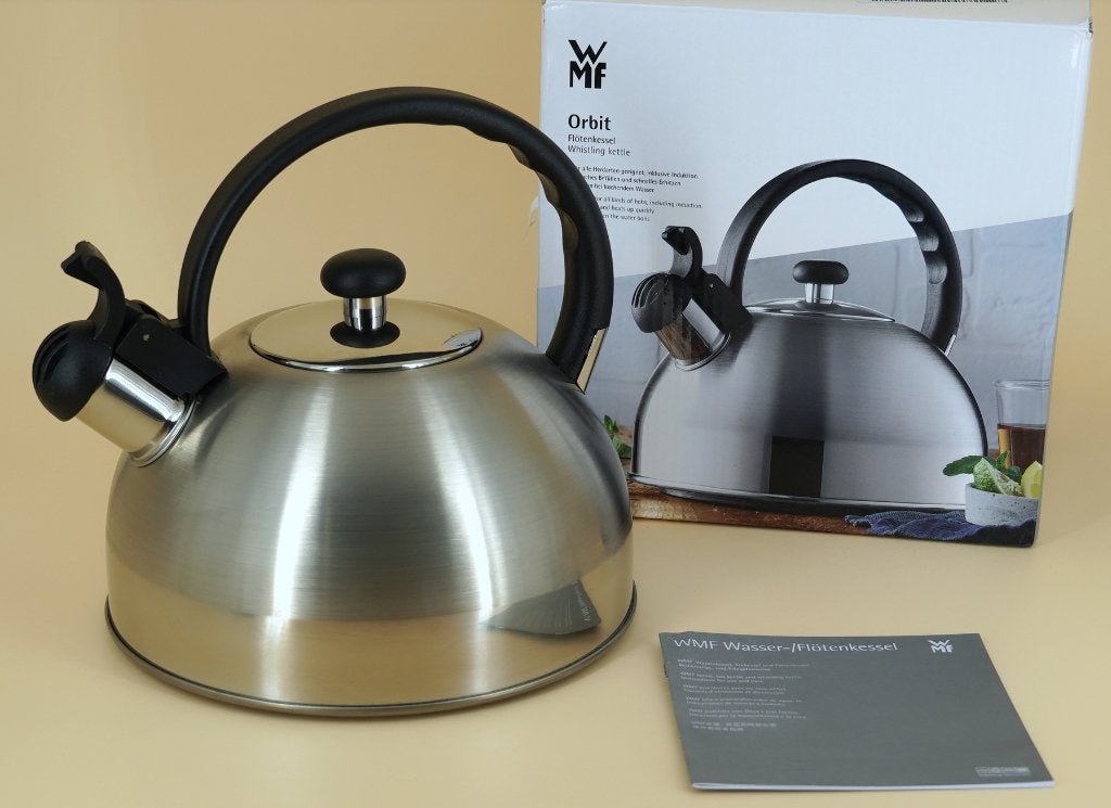 WMF Orbit Fluitketel (1,5L) – Hoogwaardig RVS & Inductie, ., Ophalen of Verzenden, Zo goed als nieuw, Rvs