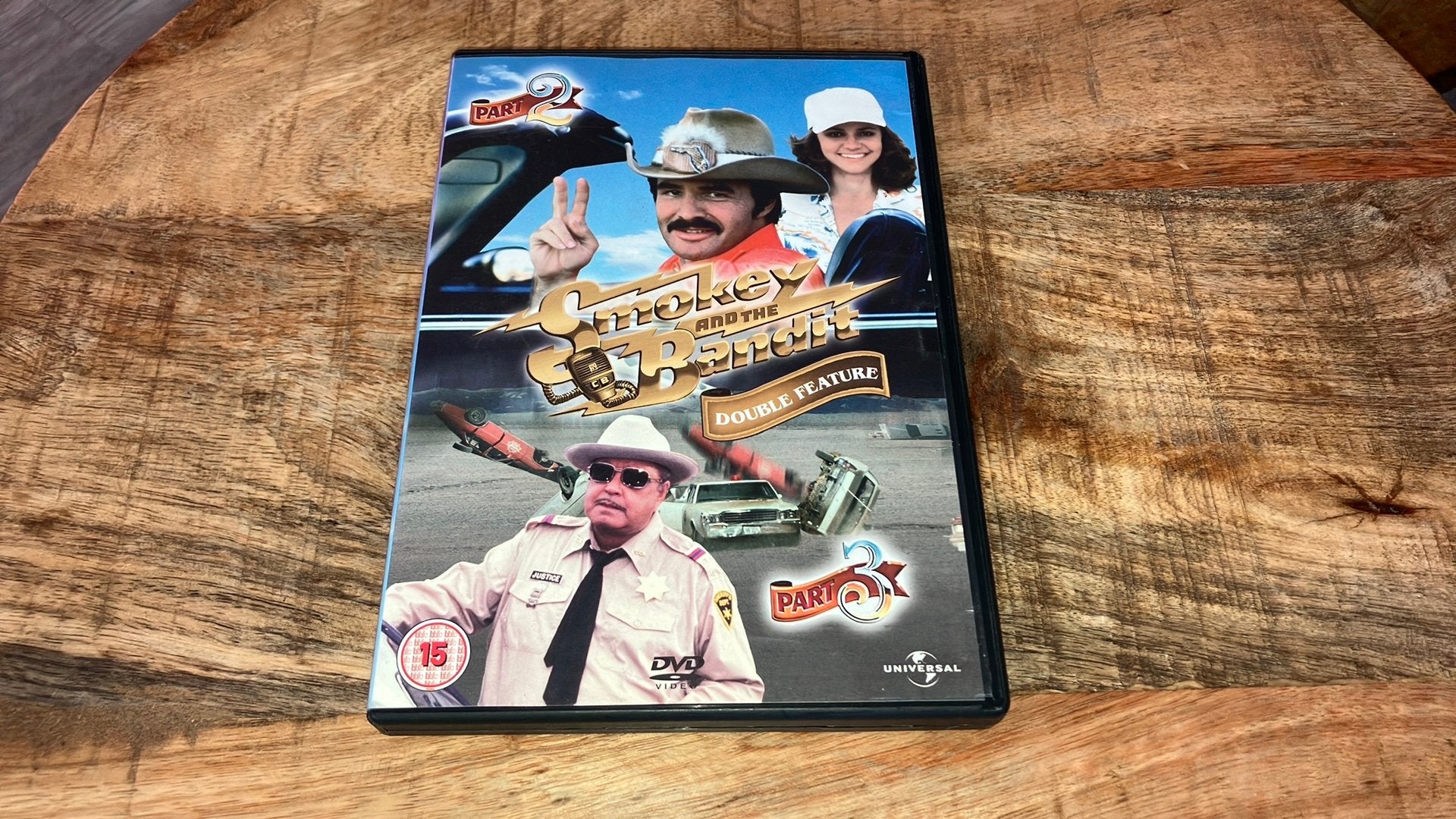 Smokey and the Bandit part 2 & 3 dvd, Alle leeftijden, Ophalen of Verzenden, Zo goed als nieuw, Actie en Avontuur