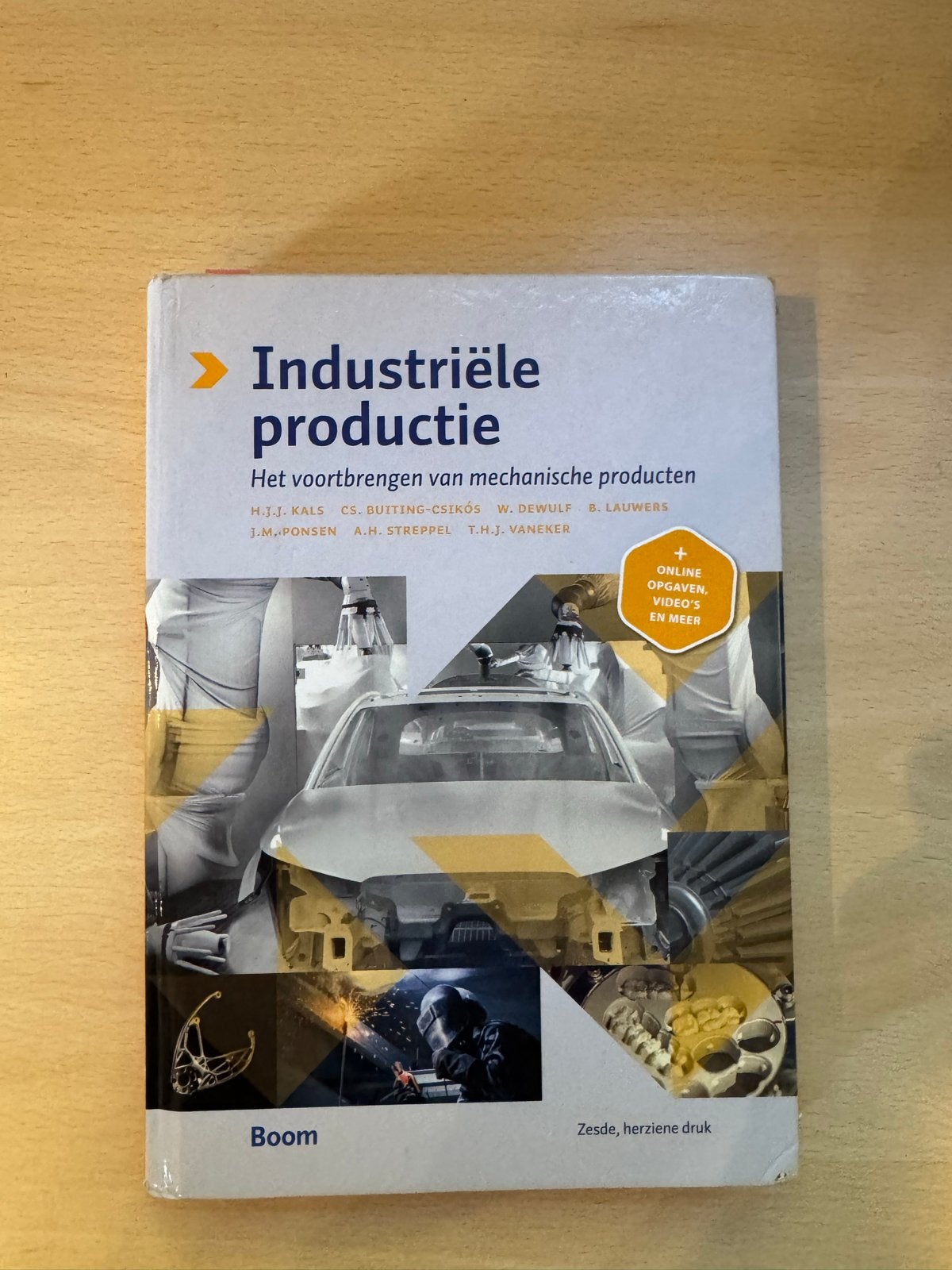 Industriële Productie - 6e druk, Boeken, Ophalen of Verzenden, Zo goed als nieuw, Werktuigbouwkunde