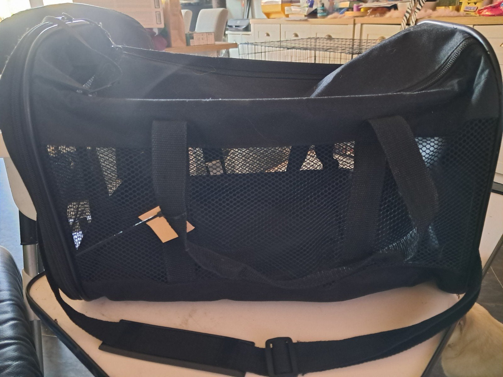 vervoer tas nr 8, Dieren en Toebehoren, Katten-accessoires, Ophalen, Gebruikt