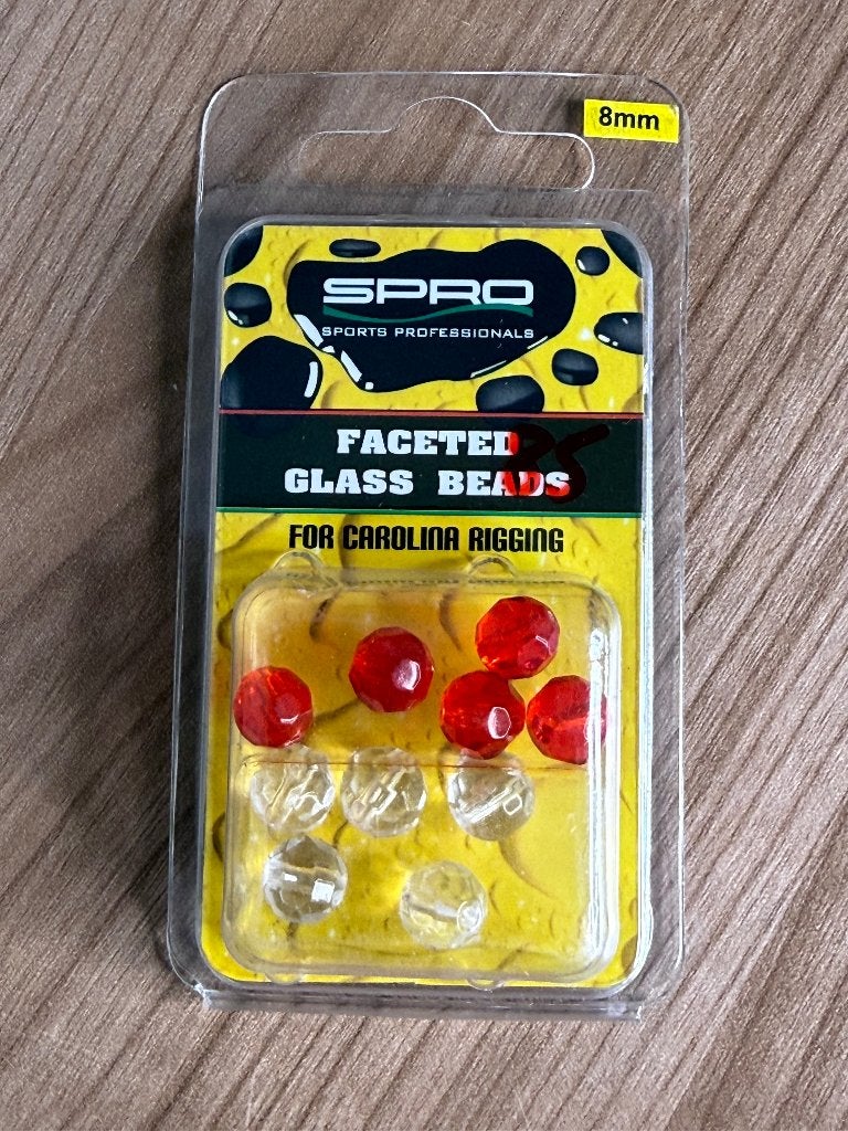 SPRO Faceted Glass Beads 8 mm – Carolina Rig, Overige typen, Nieuw, Ophalen of Verzenden, E
