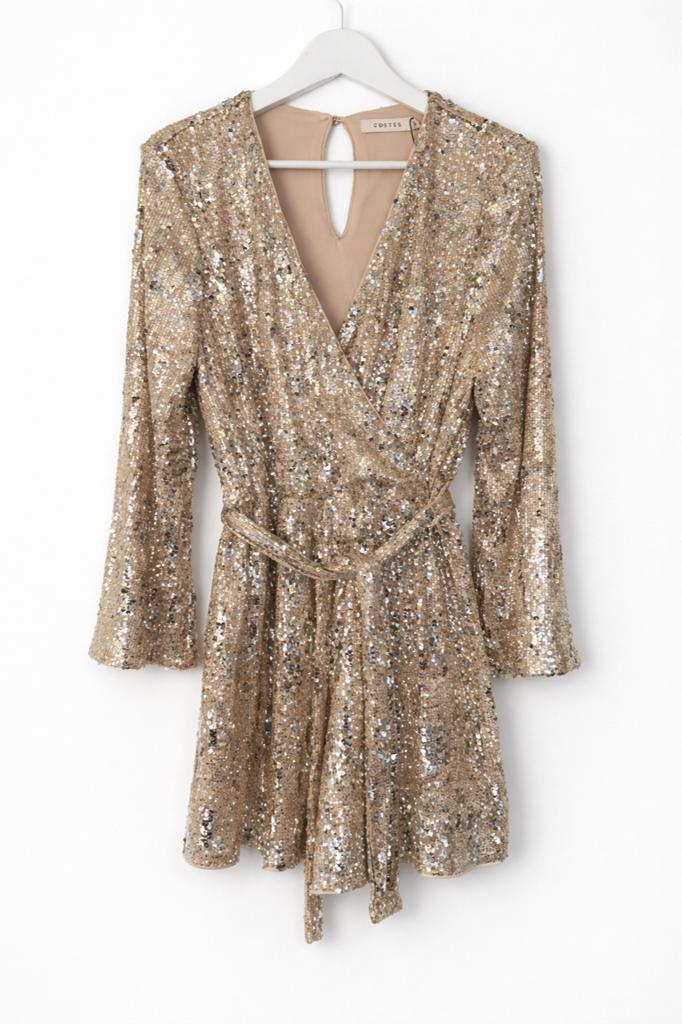 Nieuw Costes La Nuit Playsuit XXL Champagne Sequin, Kleding | Dames, Jumpsuits, Ophalen of Verzenden, Nieuw, Maat 46/48 (XL) of groter