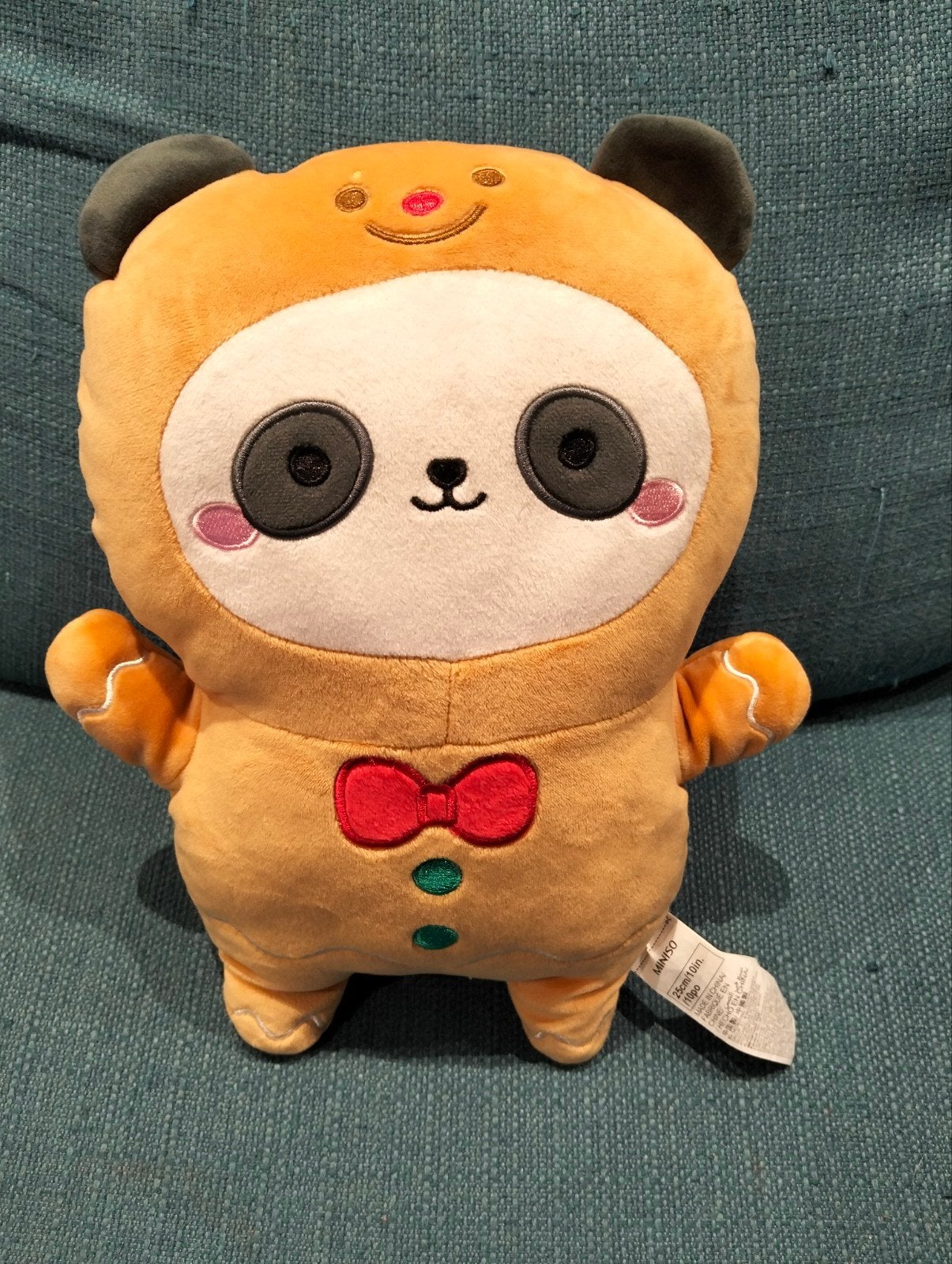 Miniso kerstknuffel panda, 25 cm, Ophalen