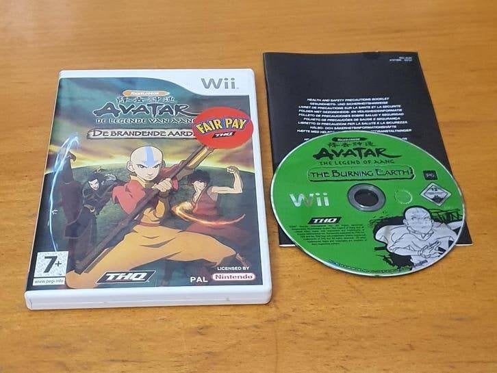 Wii | Avatar de Legende van Aang de Brandende Aarde, Spelcomputers en Games, Games | Nintendo Wii, Avontuur en Actie, Gebruikt