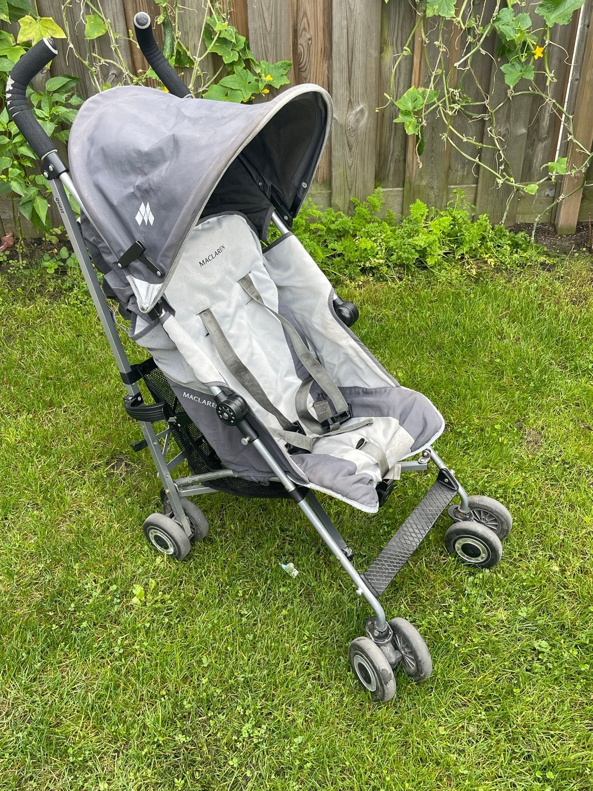 Maclaren Quest Kinderwagen - Grijs/Zilver, Ophalen of Verzenden, Gebruikt, Kinderwagen, Overige merken