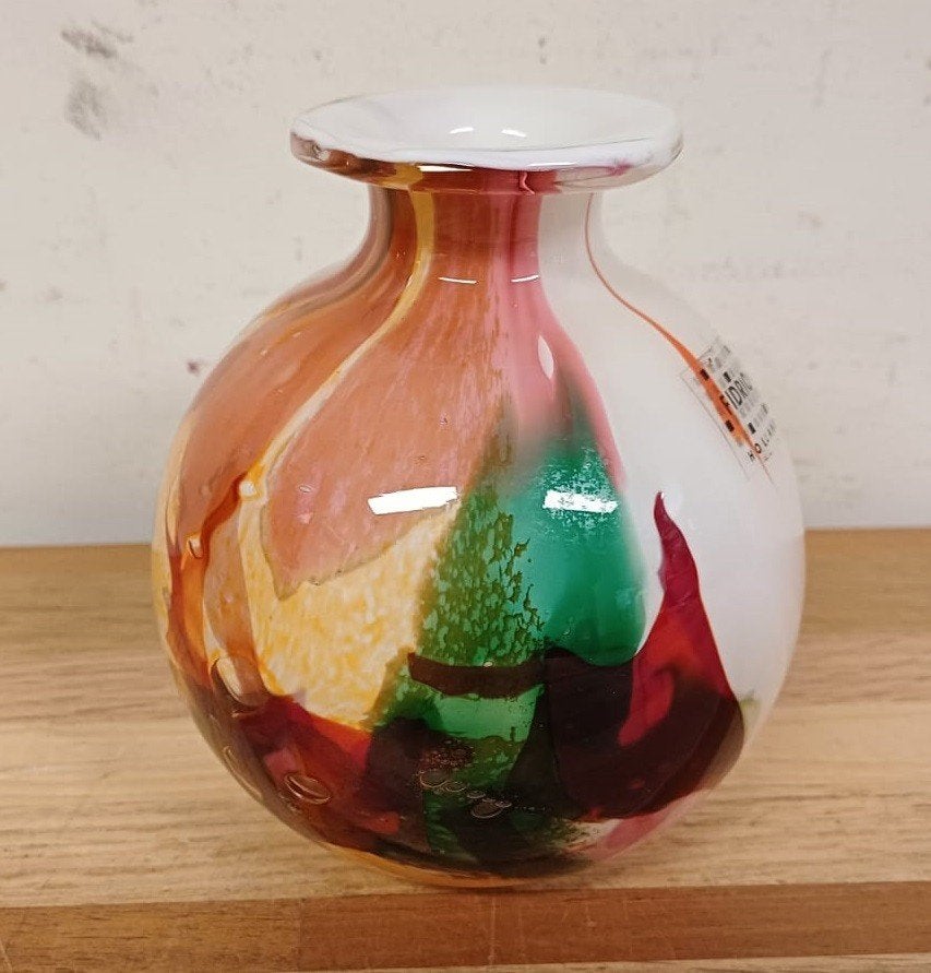 Design Fidrio vaas, Ophalen of Verzenden, Meerkleurig, Overige materialen