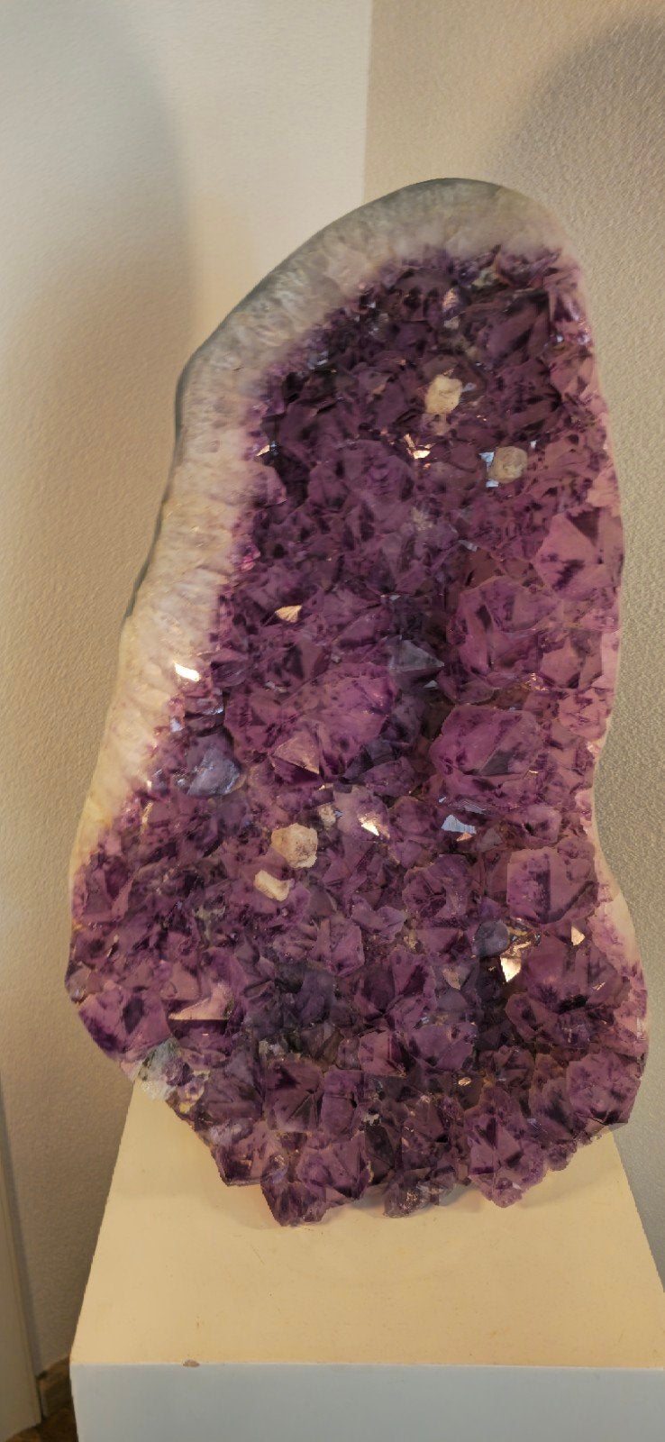 Prachtige Amethist kristal AAA+ - Museumkwaliteit, Ophalen, Mineraal