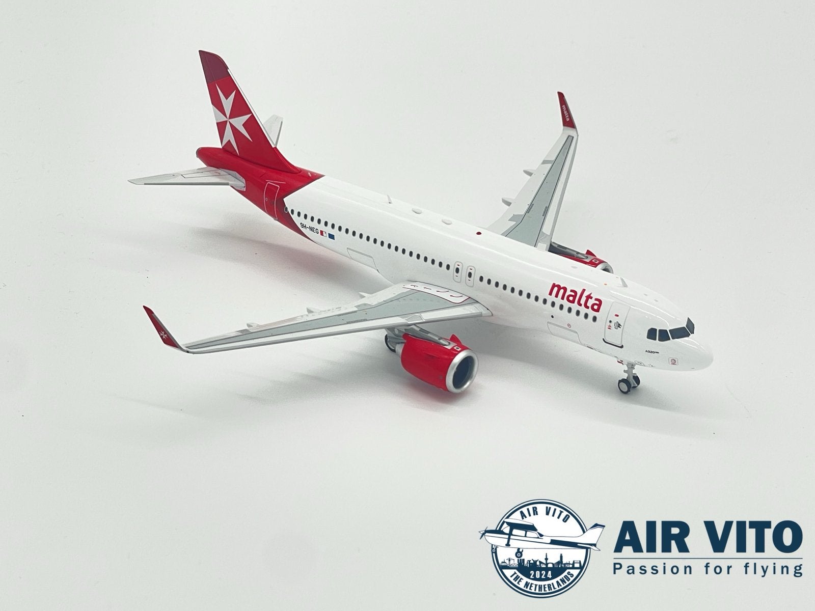 Malta Airbus A320neo Inflight 200 - Nieuw modelvliegtuig, Verzamelen, Schaalmodel, ,, Nieuw, Ophalen of Verzenden