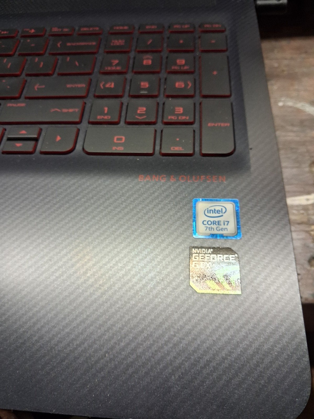 Foto 3 van Onderdelen: HP Omen Gaming Laptop - i7-7700HQ