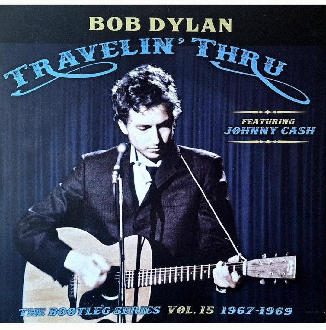 3-LP  BOB DYLAN/JOHNNY CASH - Travelin" Thru/Bootleg 15, Ophalen of Verzenden, Zo goed als nieuw, LP