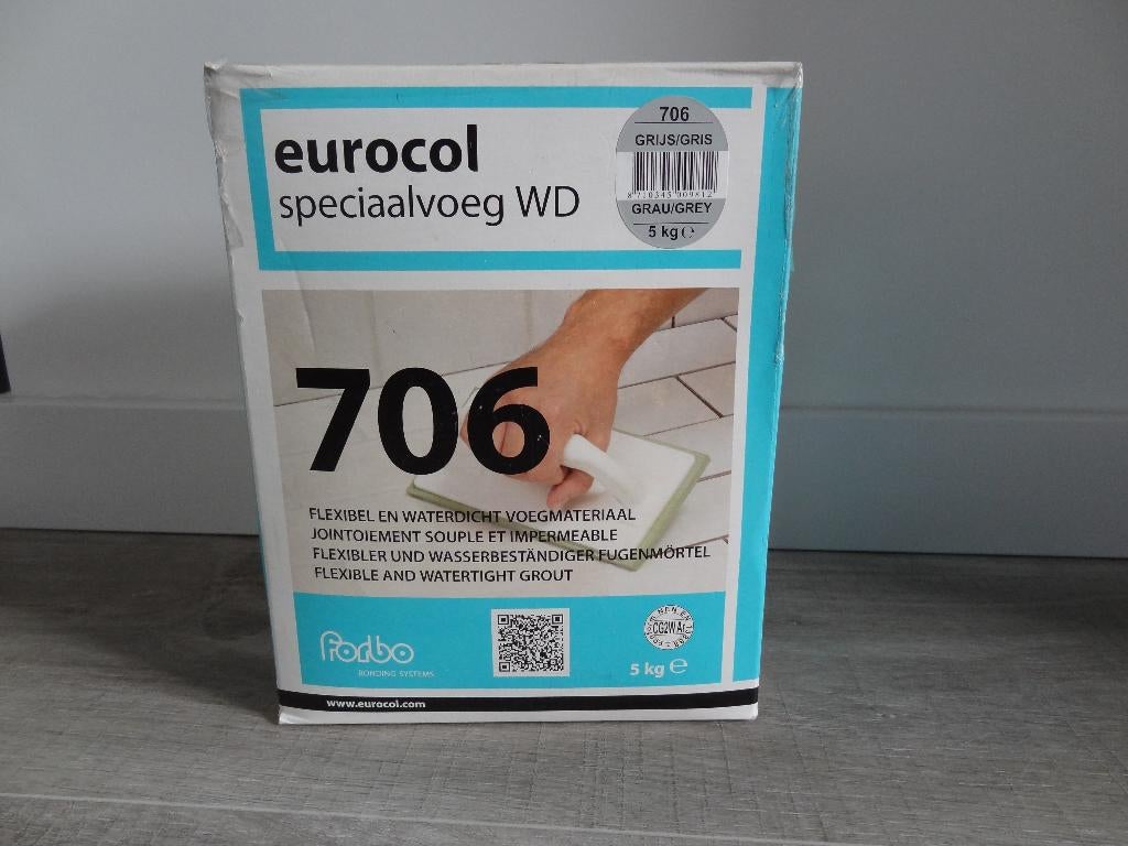 Eurocol 706 Speciaalvoeg WD >Snelle Verzending!<, Doe-het-zelf en Verbouw, Overige materialen, Gebruikt, Overige typen, Minder dan 20 cm