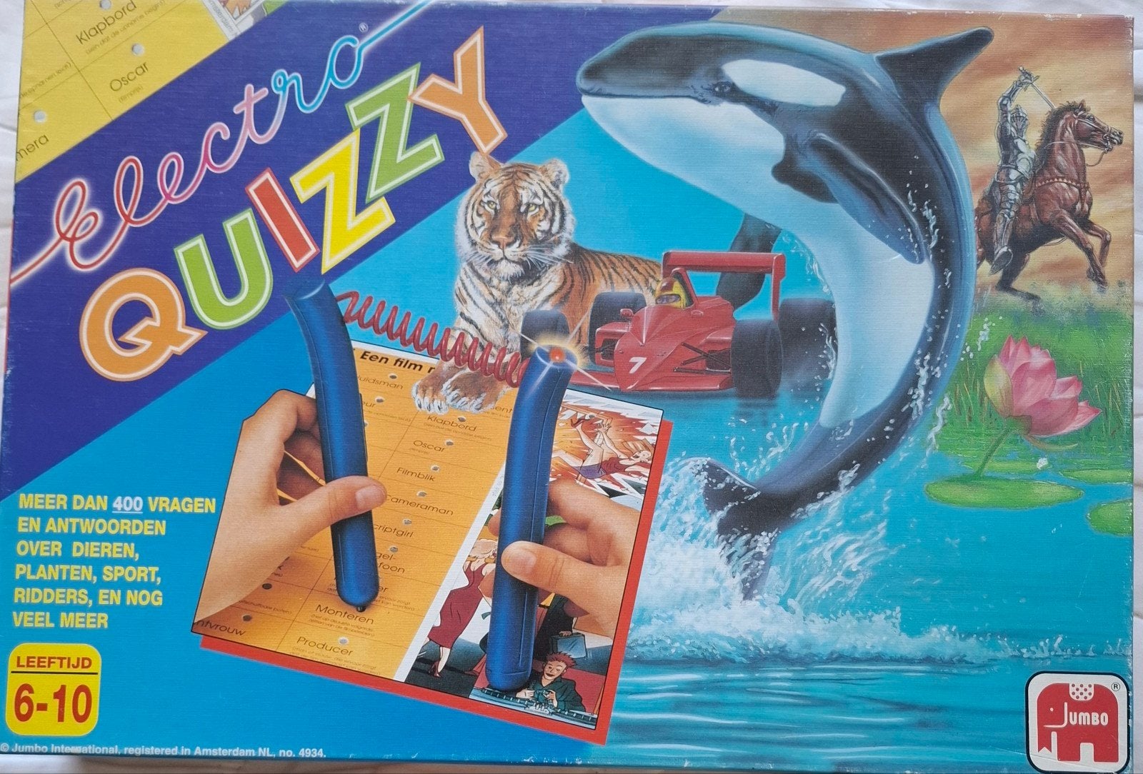 Electro Quizzy Jumbo - Educatief Spel (6-10 jaar), Hobby en Vrije tijd, Een of twee spelers, Ophalen, Gebruikt, Jumbo