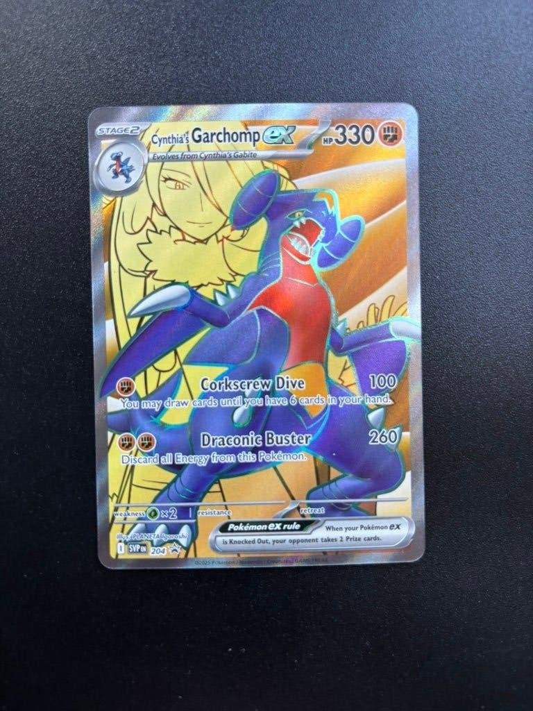 Cynthia's Garchomp ex (SVP 204), Ophalen of Verzenden, Zo goed als nieuw