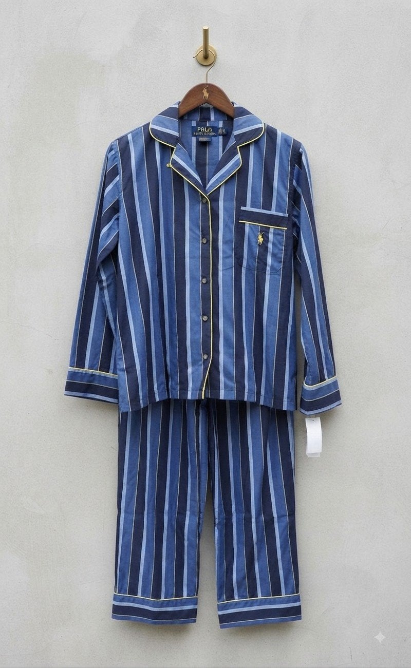 Ralph Lauren striped pajamas set dames
New with card, Kleding | Dames, Pyjama's, Ralph Lauren, Ophalen of Verzenden, Nieuw, Maat 38/40 (M)