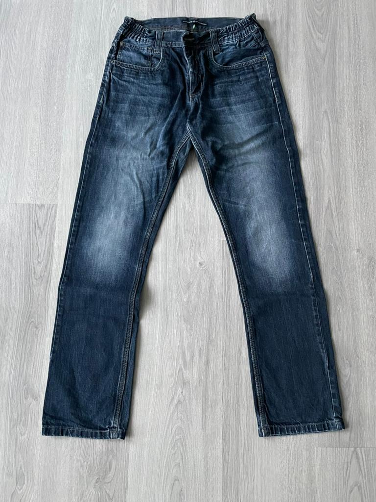 C&A spijkerbroek donkerblauw maat 164, Kinderen en Baby's, Kinderkleding | Maat 164, Ophalen of Verzenden, Gebruikt, Jongen, Broek