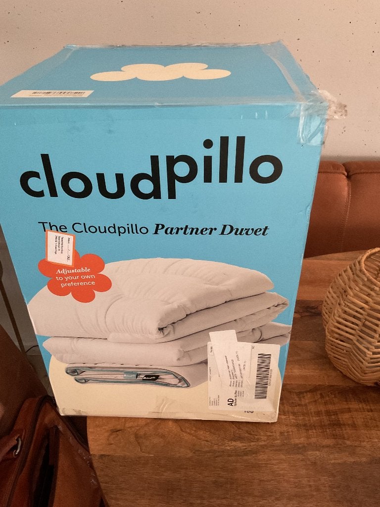 Cloud pilo dekbed, Huis en Inrichting, Eenpersoons, Wit, Ademend, Nieuw