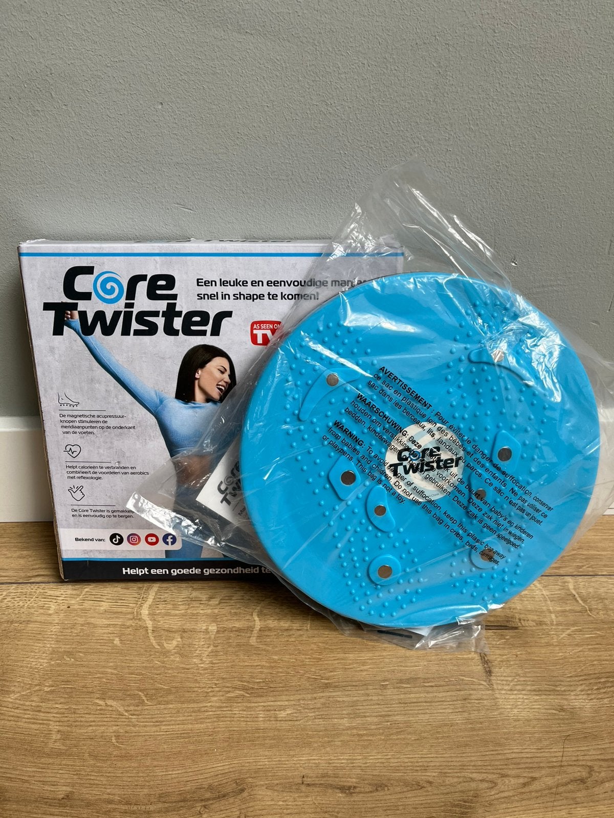 ==NIEUW== Core Twister - buikspiertrainer balanceboard, Ophalen of Verzenden, Nieuw, Balansbord