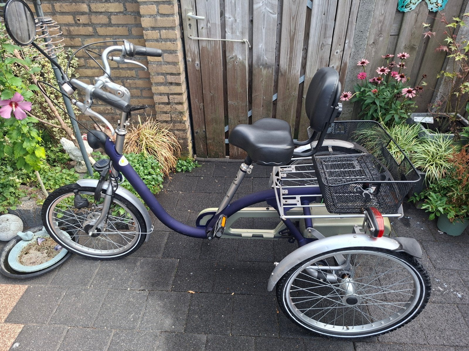 Van Raam Midi 2 driewieler - Comfortabel en stabiel, Ophalen, Gebruikt, Trommelrem, Van raam midi 2