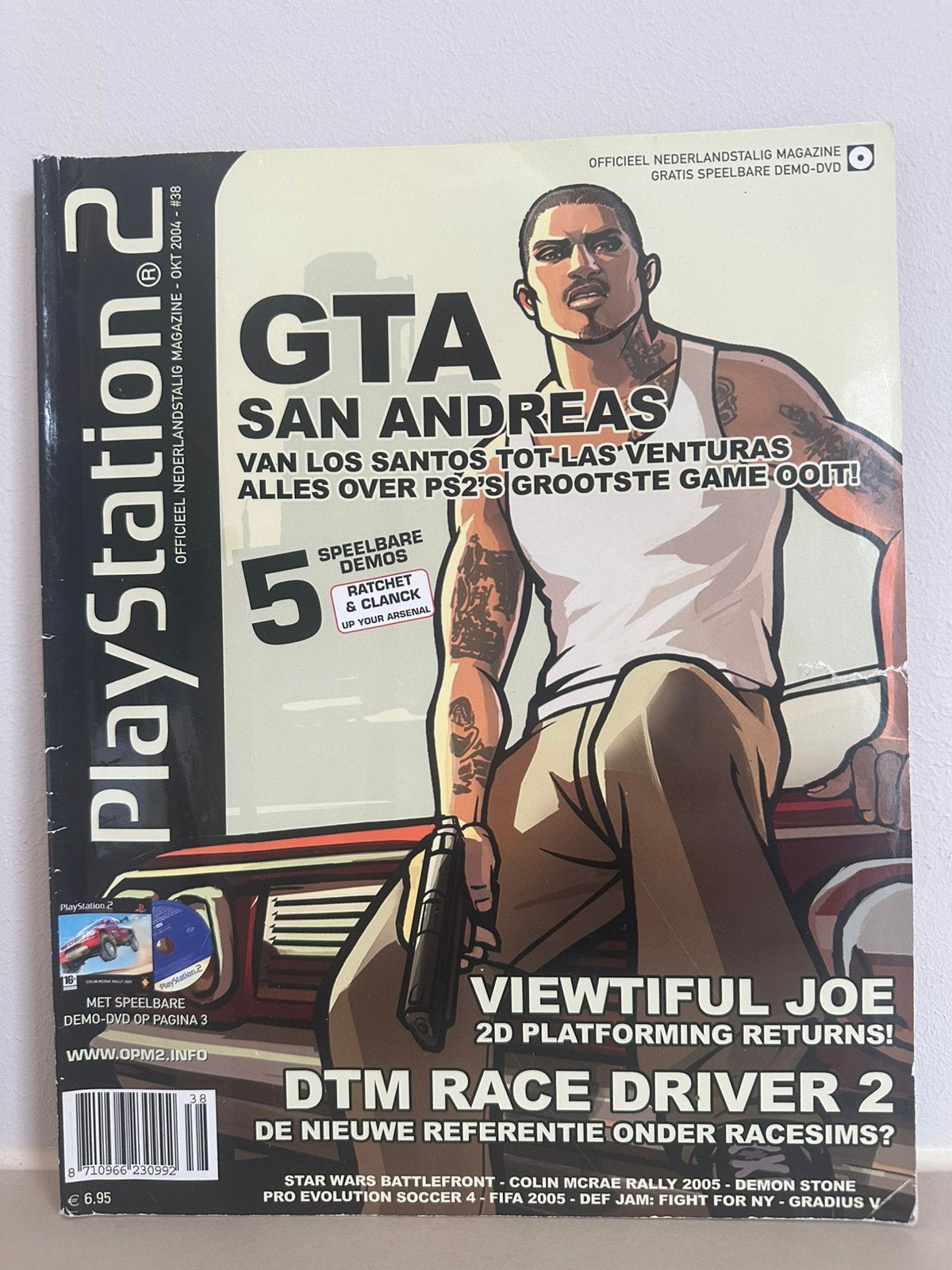 📖 OPM2 Official PlayStation 2 Magazine #38 okt 2004, Ophalen of Verzenden, Gebruikt