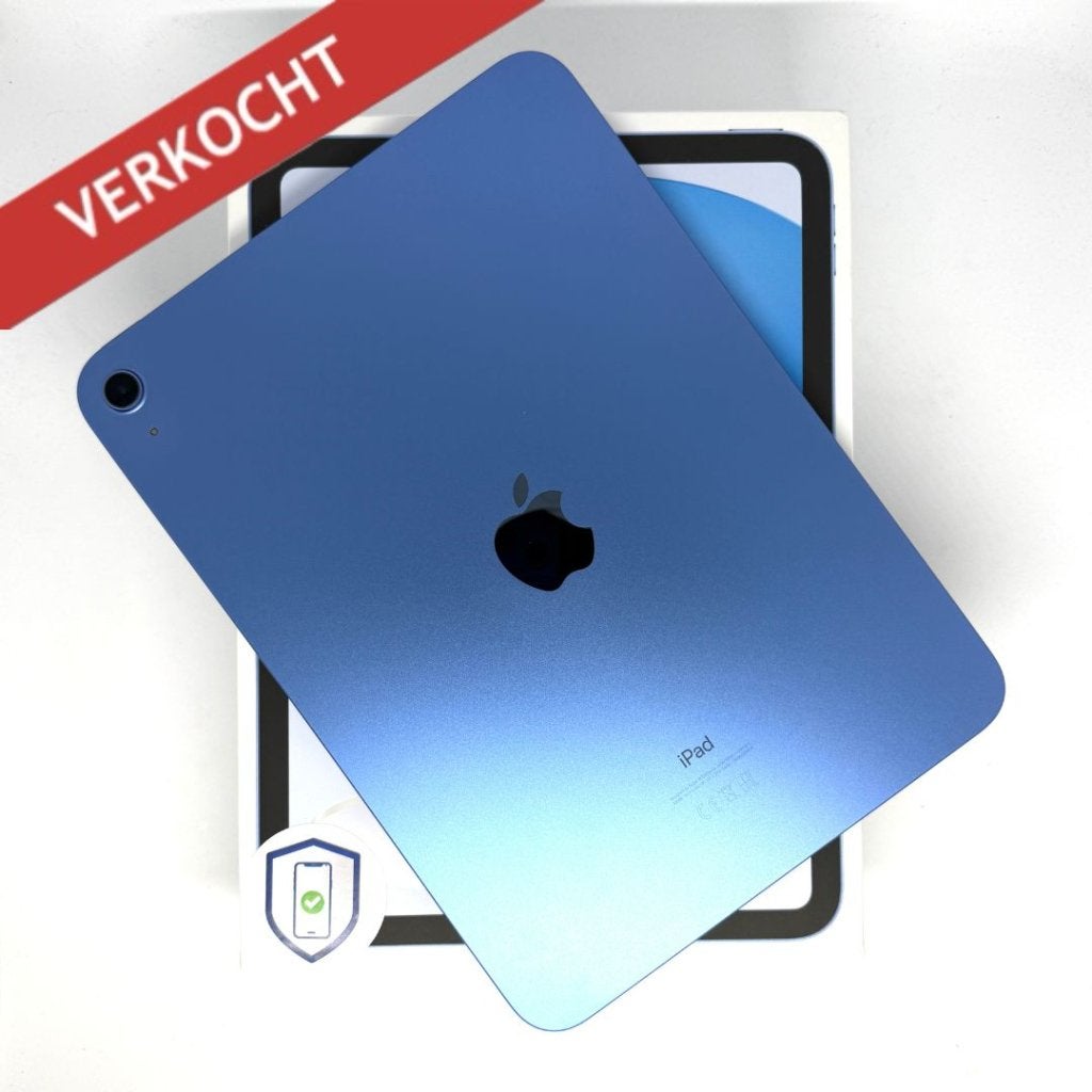iPad 11e 128GB blauw /krasvrij /100% batt /garantie, Apple, Zo goed als nieuw, Support@apple.com, Apple Park Way, Cupertino, California