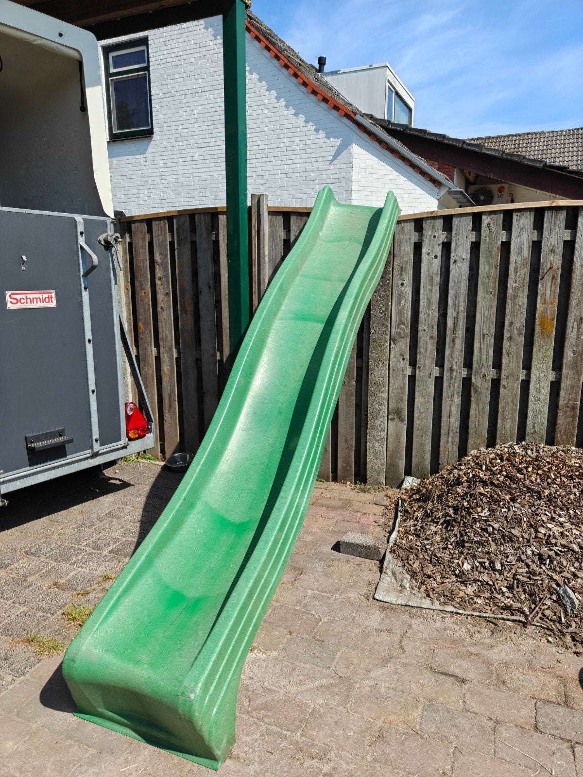 Glijbaan in prima staat, Ophalen, Gebruikt
