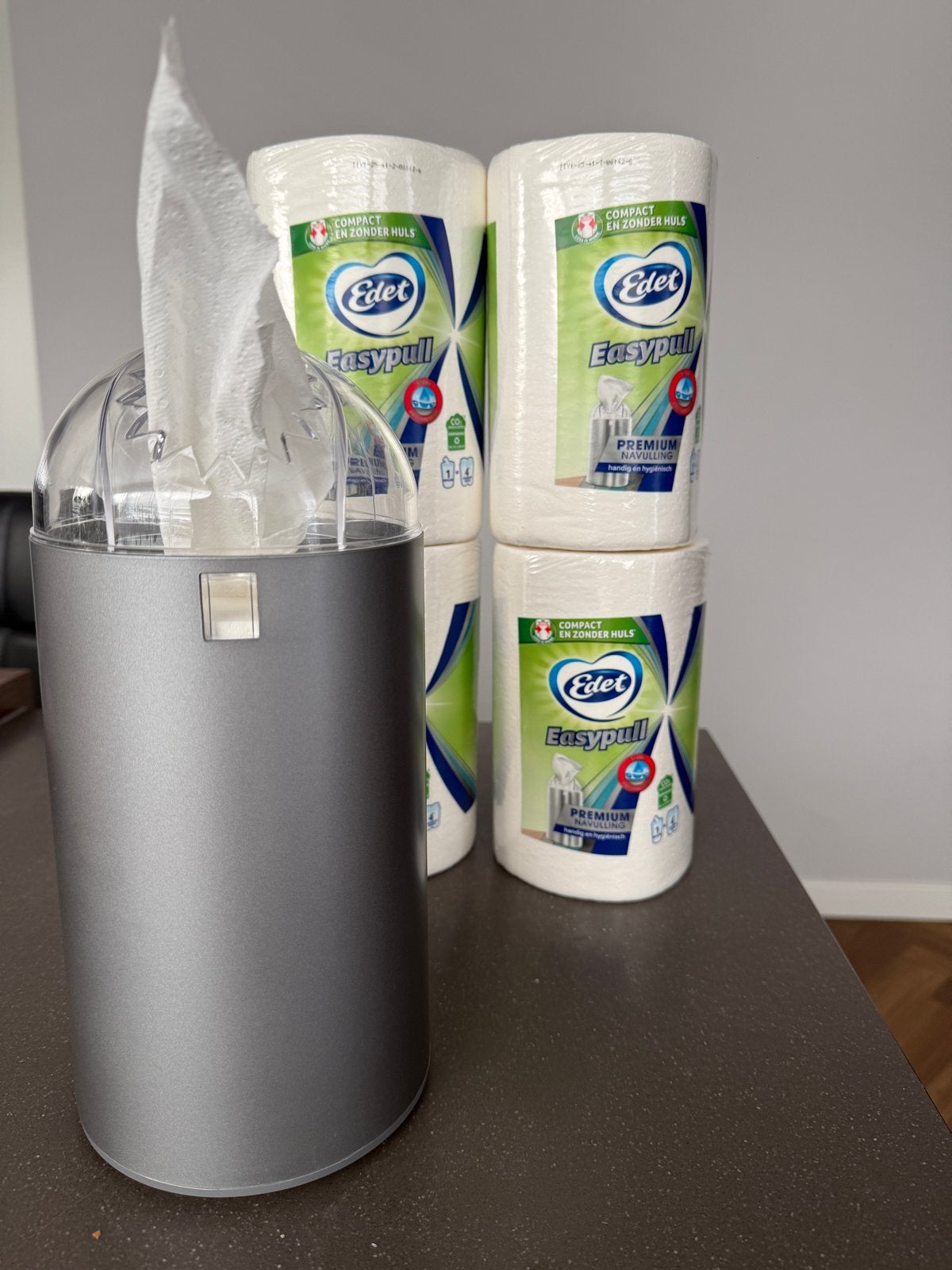 Edet Easypull Premium Navulling + Dispenser, Ophalen of Verzenden, Overige typen