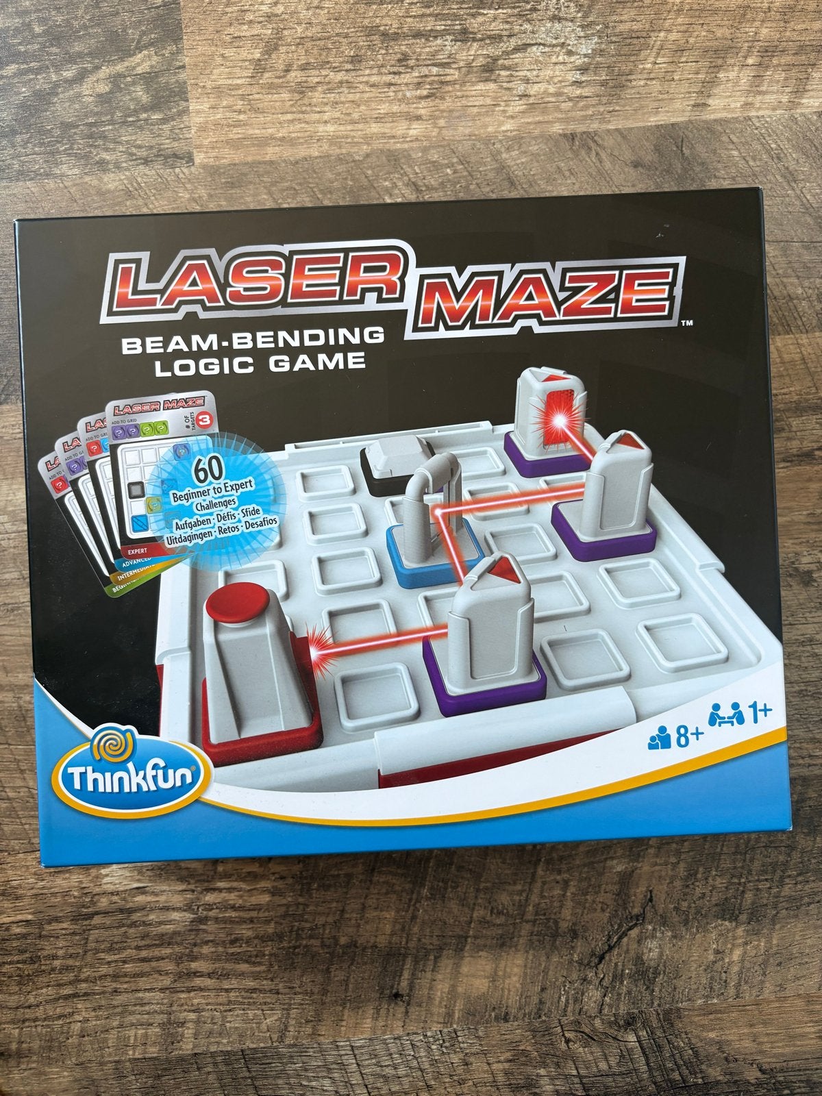 Laser Maze: Beam-Bending Logic Game van Thinkfun, Een of twee spelers, Ophalen, Zo goed als nieuw
