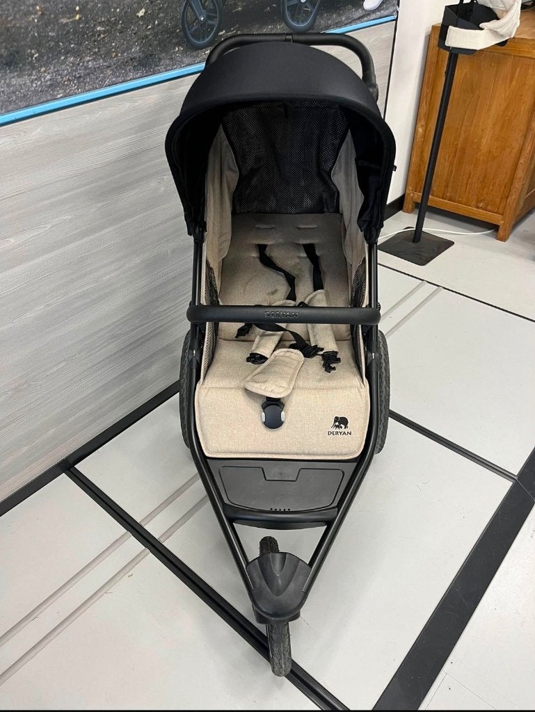 Bolt Hardloop Kinderwagen Cream, Ophalen of Verzenden, Zo goed als nieuw, Verstelbare rugleuning