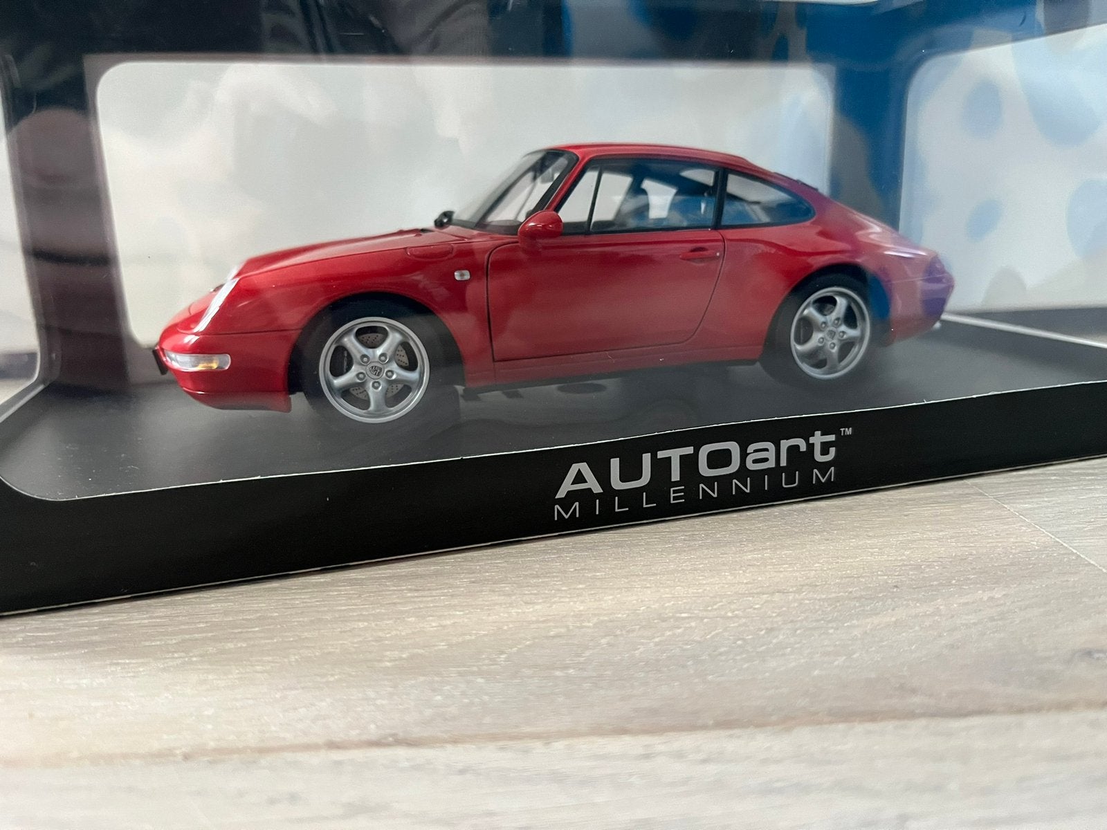 Porsche 993 Carrera 1995 #78132 Autoart 1:18, Hobby en Vrije tijd, Ophalen of Verzenden, Zo goed als nieuw, Auto, Autoart