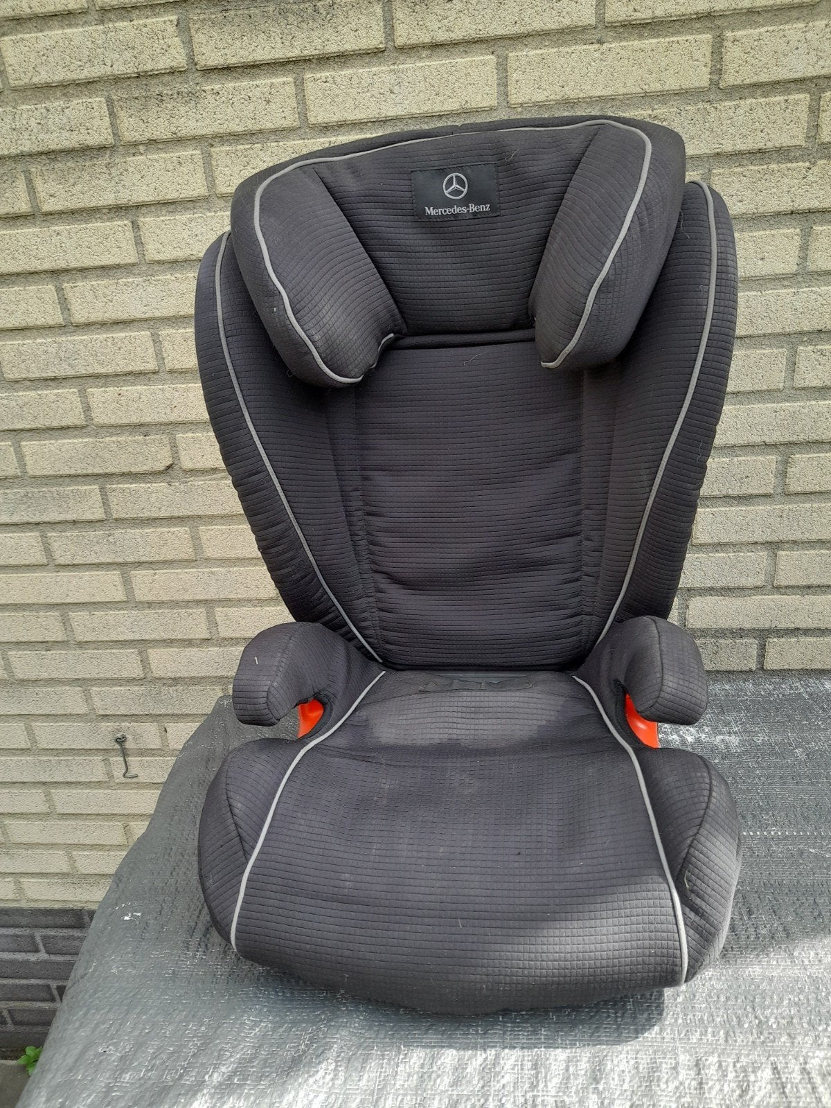 Mercedes-Benz Kinderzitje - Zwart, Verstelbaar, Kinderen en Baby's, Ophalen of Verzenden