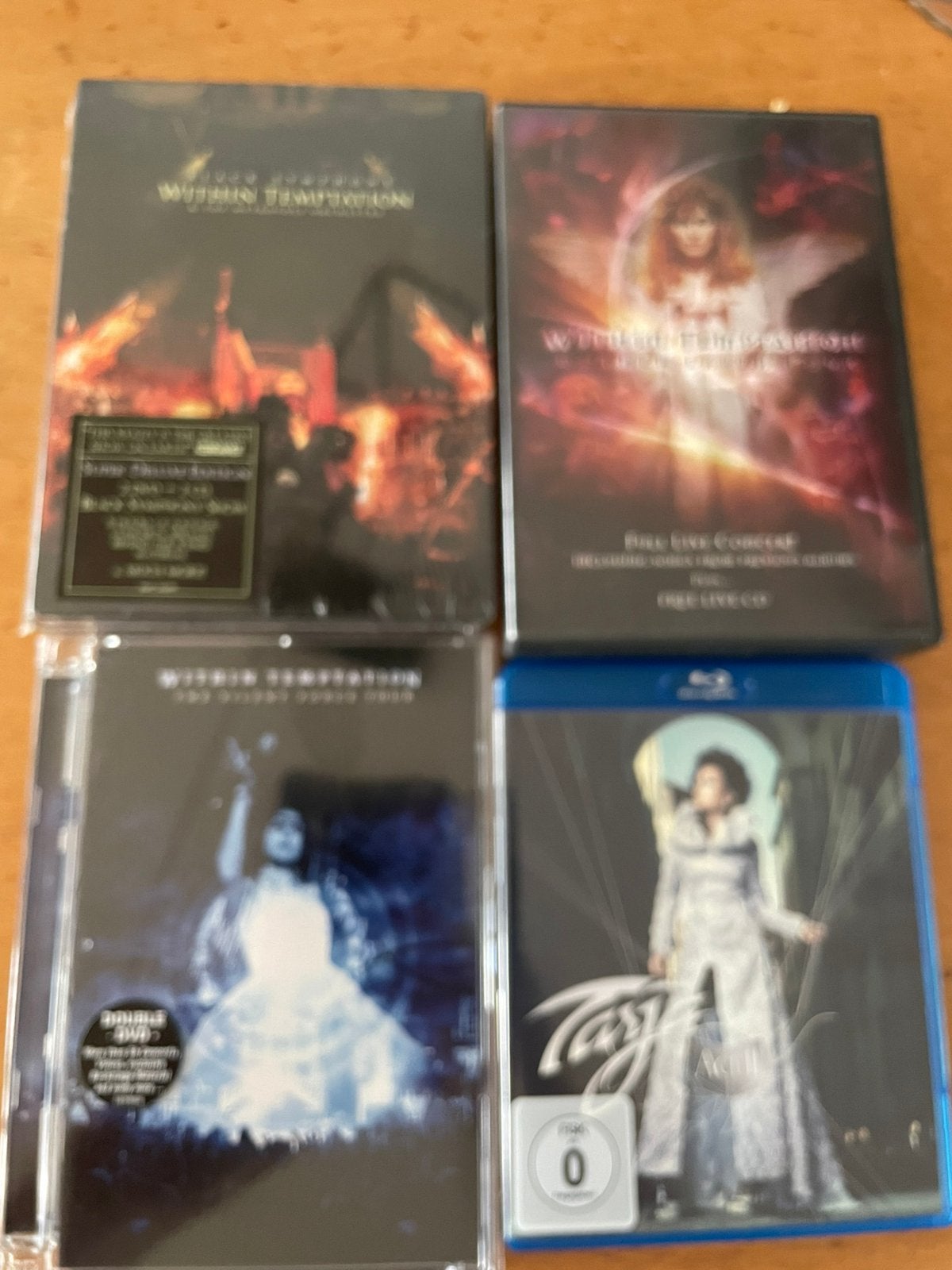 4 x within temptation, Ophalen of Verzenden, Zo goed als nieuw