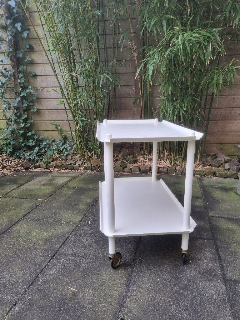 Vintage design trolley / theewagen – jaren 70 stijl, Ophalen of Verzenden, Huis en Inrichting