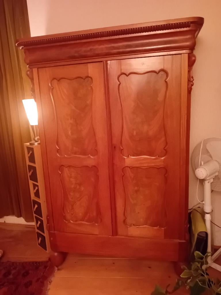 Kast met planken, Antiek, Ophalen of Verzenden, 200 cm of meer, 150 tot 200 cm