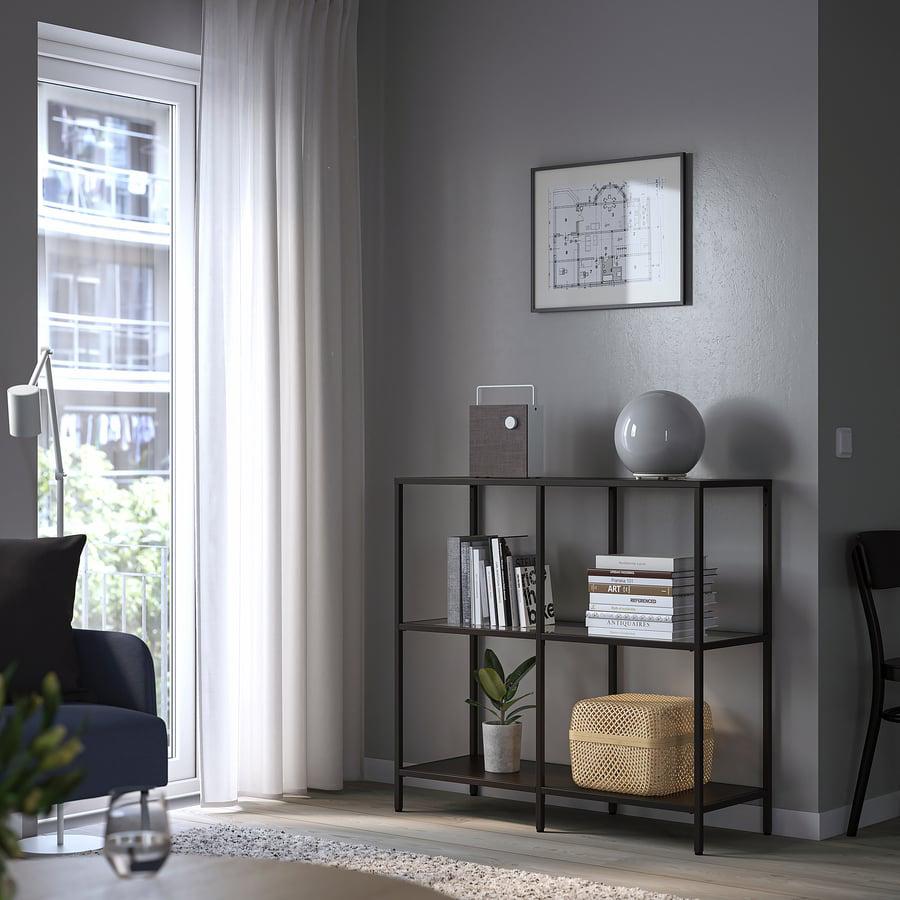 IKEA vittsjo stellingkast, Huis en Inrichting, Kasten | Stellingkasten, Ophalen, Zo goed als nieuw