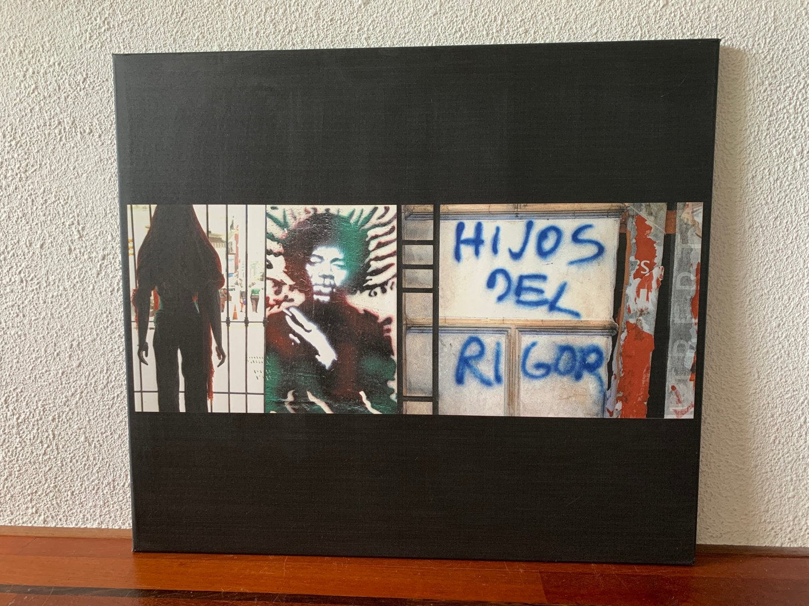 Jimi Hendrix by Eddy Kaijser print op canvas, Antiek en Kunst, Ophalen