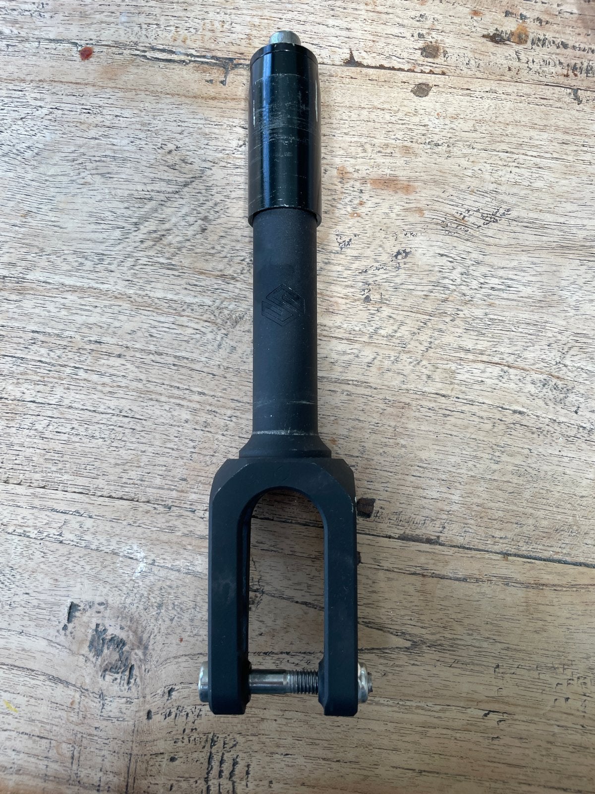 IHC Striker Lux Series Stuntstep Voorvork - Zwart, Ophalen of Verzenden, Gebruikt, Voorvork, Aluminium