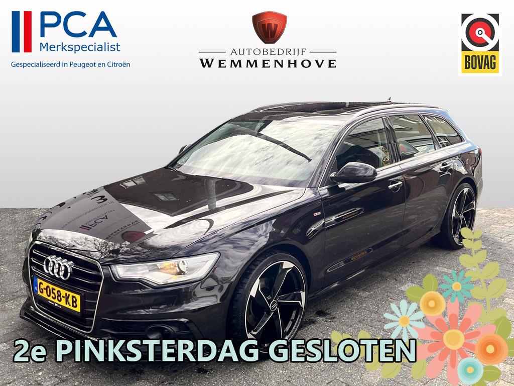 Audi A6 Avant 2.8 FSI Sport Edition Automaat (bj 2014), Gebruikt, Zwart, 2773 cc, Zwart