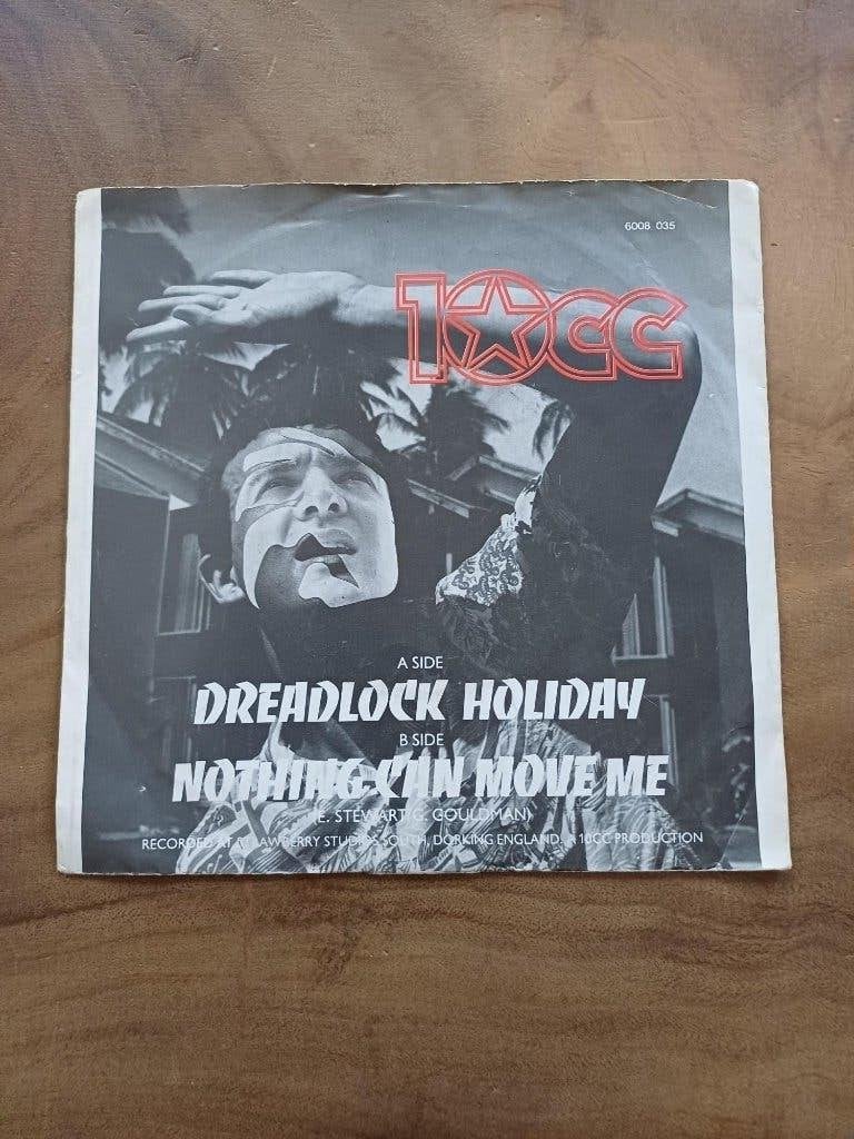 10CC - Dreadlock Holiday - Single - Vinyl, Ophalen of Verzenden, Gebruikt, Pop