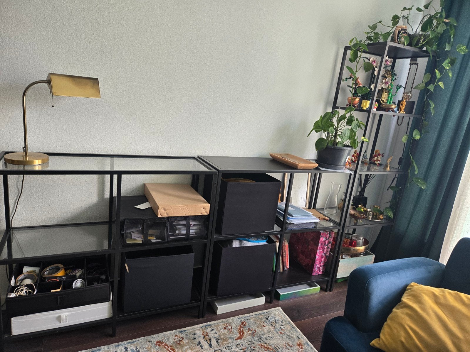 IKEA VITTSJÖ stellingkast per stuk, Huis en Inrichting, Ophalen, Gebruikt