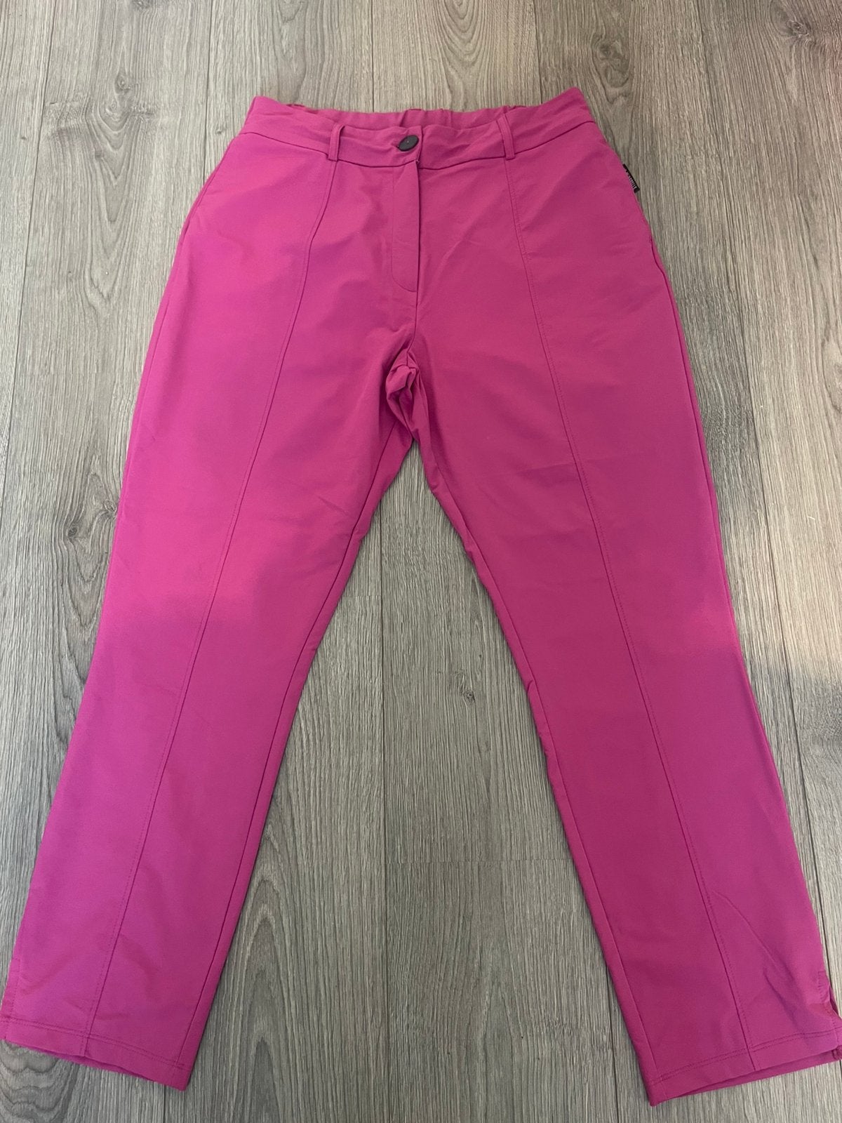 Je m’appelle roze stretch travelstof broek maat L, Maat 42/44 (L), Ophalen of Verzenden, Zo goed als nieuw, Roze