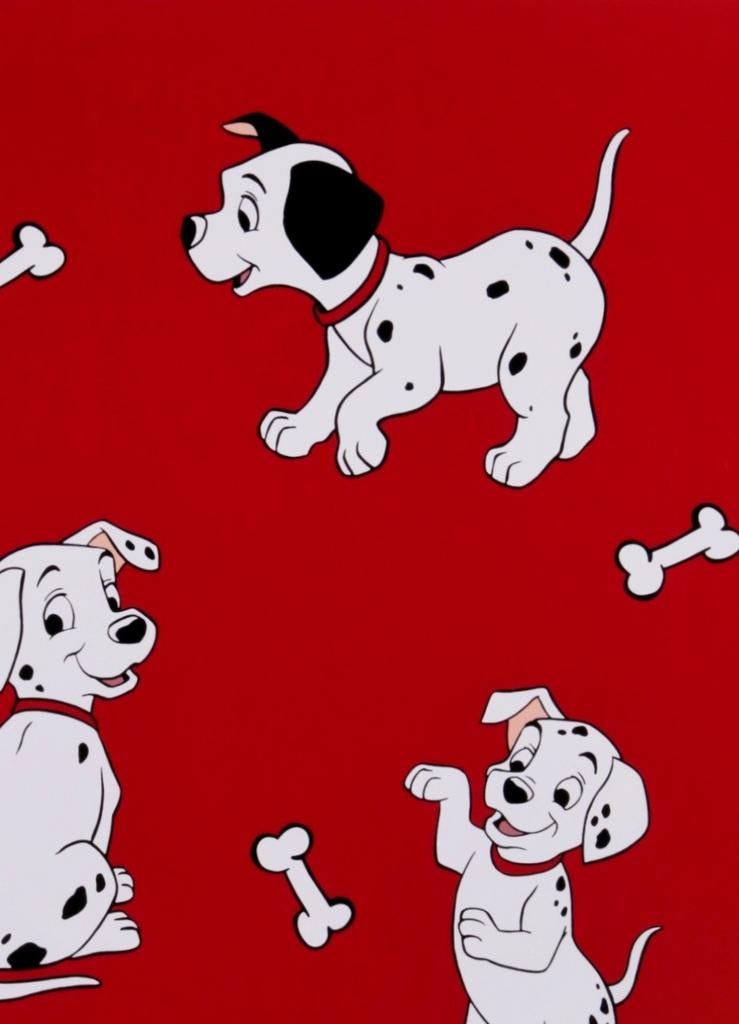 "101 Dalmatians" Vintage Disney '97, Antiek en Kunst, Kunst | Litho's en Zeefdrukken, Ophalen of Verzenden