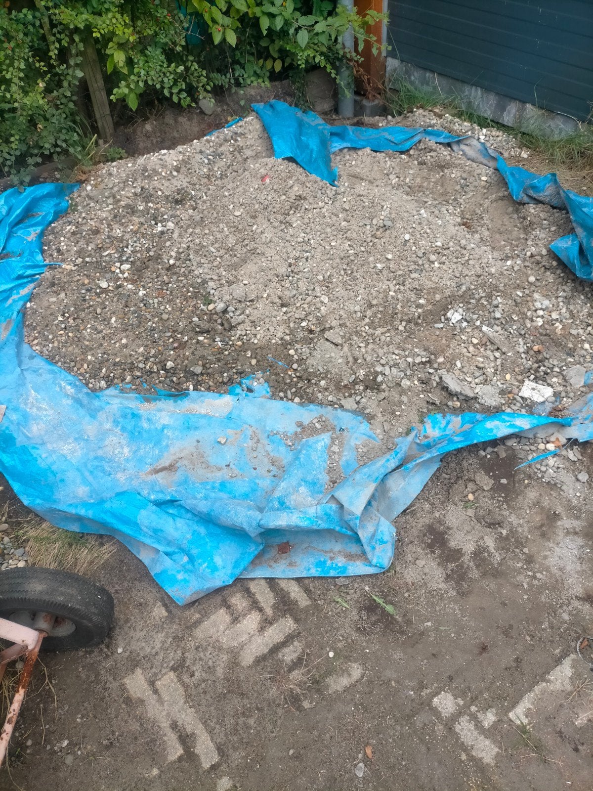 zand en grind voor beton gratis, Ophalen